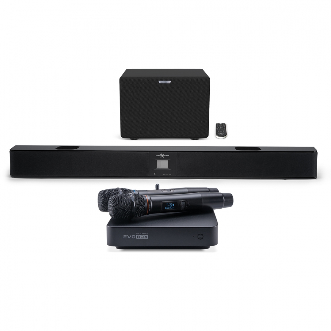 караоке-комплект EVOBOX Plus + EvoSound Bar (саундбар с караоке) в Егорьевске