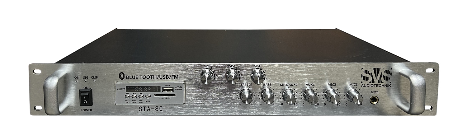 SVS Audiotechnik STA-80 Микшер-усилитель для систем Public Address в Егорьевске