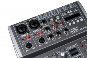 SVS Audiotechnik mixers AM-4 DSP Аналоговый микшерный пульт, 4-канала в Егорьевске